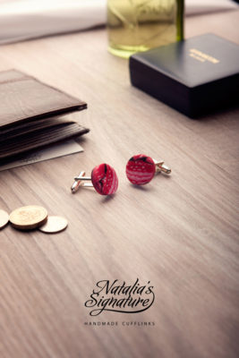 Cufflinks by Natalia's Signature <a href="https://www.nataliassignature.co.uk/" target="_blank">nataliassignature.co.uk</a>