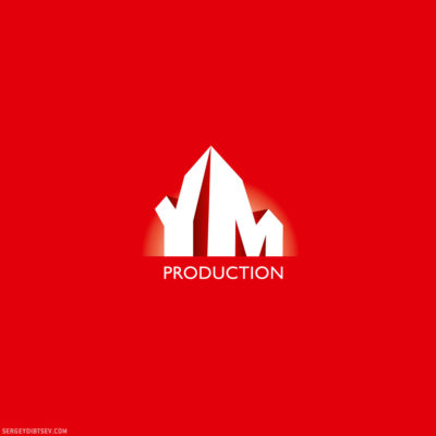 YM Production logo. Concert Agency, Israel (Designer - Sergey Dibtsev, Art Director - Olga Alisova, 2009)